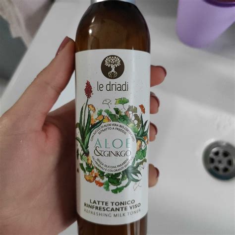 Le Driadi Aloe E Ginko Latte Tonico Rinfrescante Viso Reviews Abillion