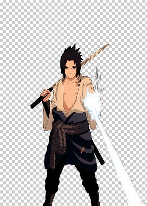 Sasuke Black Outfit Chidori