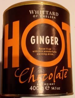 Whittards Hot Chocolate With Ginger