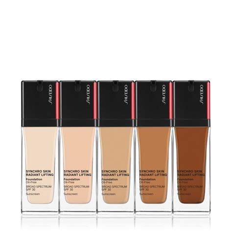 Shiseido Synchro Skin Radiant Lifting Foundation SPF 30 Reviews 2021