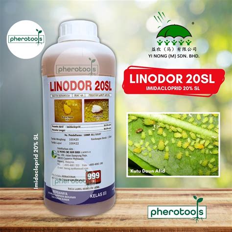 Pherotools Li Nong Linomec 1 8ec 1liter Abamectin 1 8 W W Yi Nong Serangga Hama Merah