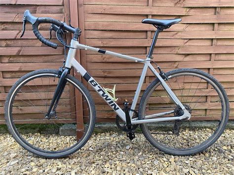 Rower Szosowy Gravel B Twin Triban Rama L Biegi Shimano Scott