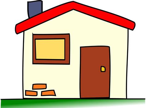 Red House Clip Art at Clker.com - vector clip art online, royalty ...