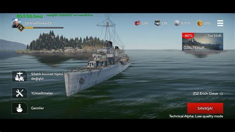 War Thunder Edge Naval Gameplay YouTube