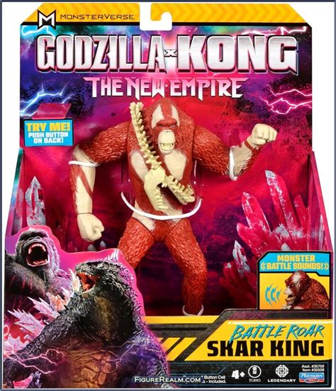 Skar King Godzilla X Kong The New Empire Battle Roar Playmates