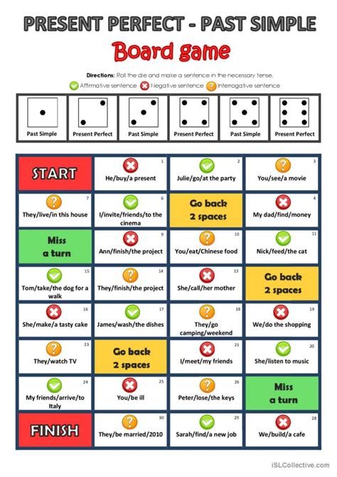 Present Perfect Vs Past Simple Boa English ESL Worksheets Pdf Doc