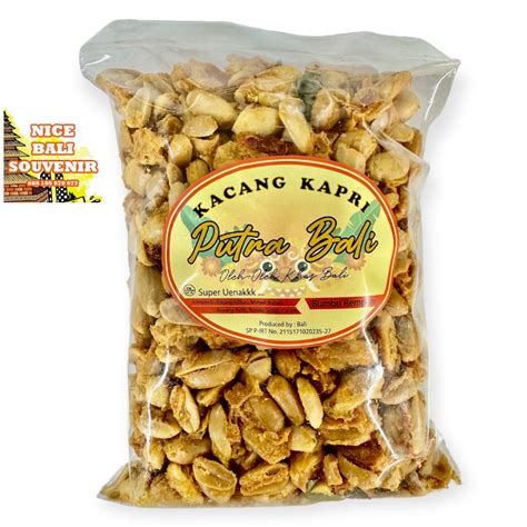 Jual Kacang Kapri PUTRA BALI Kemasan Besar Oleh Oleh Khas Bali Bumbu