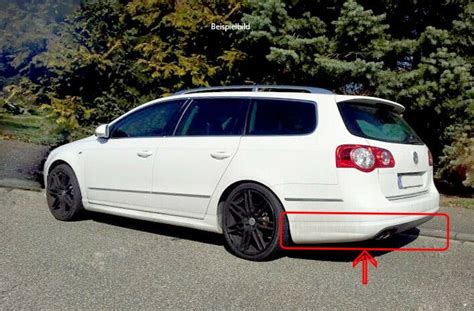 Biete Original Vw Passat 3c B6 R Line Heckansatz Diffusor Variant Heckspoiler Spoiler Biete