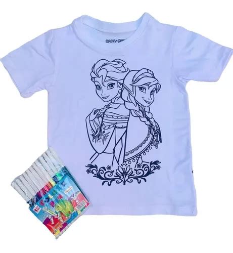 Paquete De Playeras Para Colorear Con Plumones En Venta En Zapopan