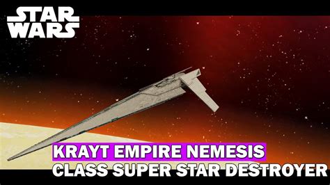 Star Wars Nemesis Super Star Destroyer Youtube