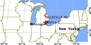 Belleville, Michigan (MI) ~ population data, races, housing & economy