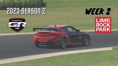 Toyota GR86 Lime Rock Park GR Buttkicker Cup Iracing 139 YouTube