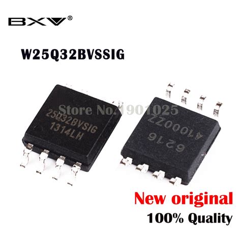 5pcs W25q32bvssig W25q32bvsig 25q32bvssig 25q32bvsig 25q32 Sop-8 New ...