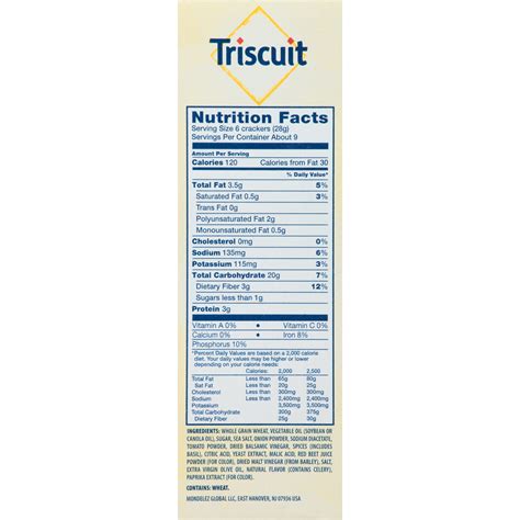 Nabisco Triscuit Balsamic Vinegar And Basil Crackers 9 Oz Shipt