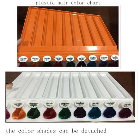 Plastic Detachable Hair Color Chartsid9624165 Product Details View