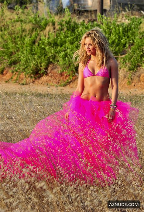 Shakira Sexy In A Pink Skirt And Bikini Top During Photoshoot In Ibiza Spain AZNude