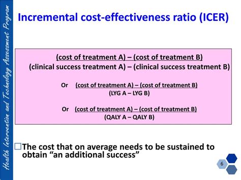 PPT Assessing Cost Effectiveness What Is An ICER Incremental