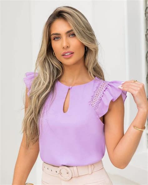 MILALAI On Instagram Karinagarbelini Linda A Blusa Lucy Em Crepe