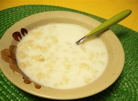 Mléková polévka recept - TopRecepty.cz