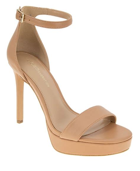 Bcbgeneration Womens Nallah Two Piece Platform High Heel Dress Sandals Macys