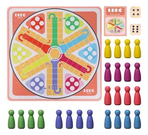 Juego De Mesa Ludo De Pulgadas Juego De Ludo Para Ju Meses