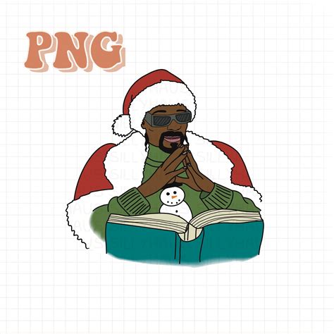 PNG Snoop Dogg Christmas Santa Claus - Etsy