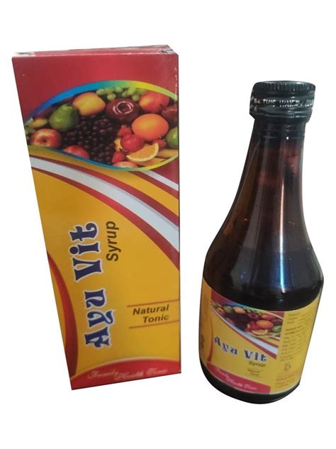 Ayurvedic Natural Multivitamin Tonic Syrup 200ml Plastic Bottle At Rs