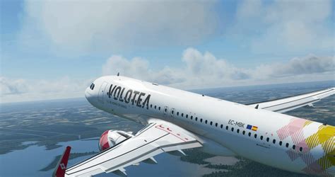 A32NX Volotea A320neo EC MBK 8K V1 0 MSFS2020 Liveries Mod