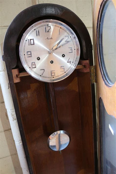 Sold Price German Art Deco Grandmother Clock By Mauthe October 1