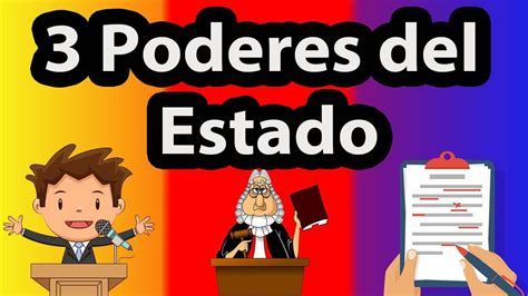 Los 3 Poderes Del Estado ¿qué Es El Poder Ejecutivo Legislativo Y