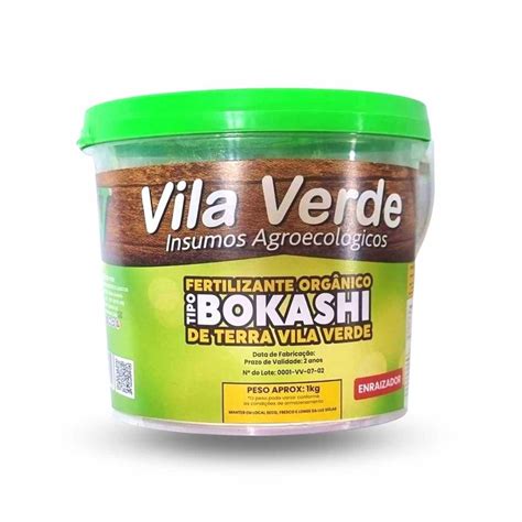 Biofertilizante Bokashi De Terra Vila Verde Mini Balde 1Kg Shopee Brasil