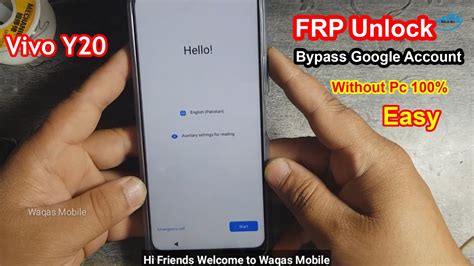 Vivo Y20 Frp Bypass Without Pc Y20 V2026 Google Account Bypass By