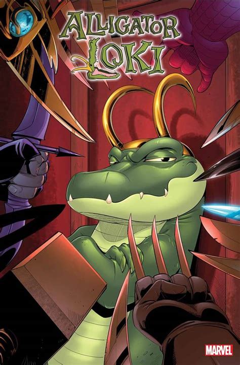 Alligator Loki To Make His Print Comic Debut In One Shot From Alyssa