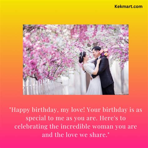 151 Heart Touching Birthday Wishes For Wife Kekmart