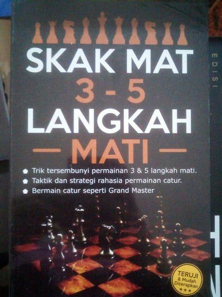 Jual TRIK PERMAINAN CATUR SKAK MAT 3 5 LANGKAH MATI Di Lapak GoeBOOK