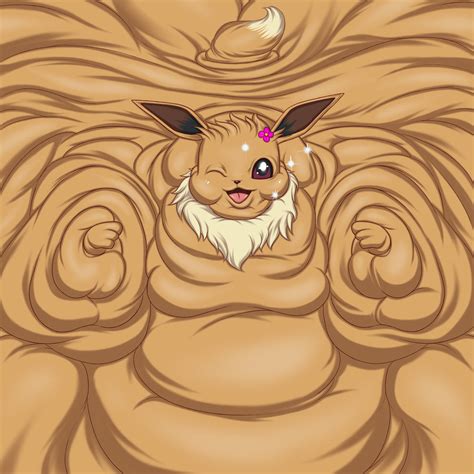 Fat Eevee by MandarinDuck12 on DeviantArt