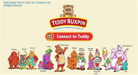 Teddy Ruxpin Friendship Cookies Recipe Card (Printable Bonus Gift ...