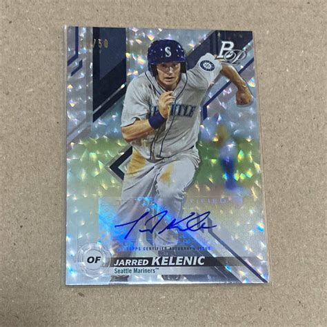 Bowman Platinum Jarred Kelenic Auto Mariners Bowman