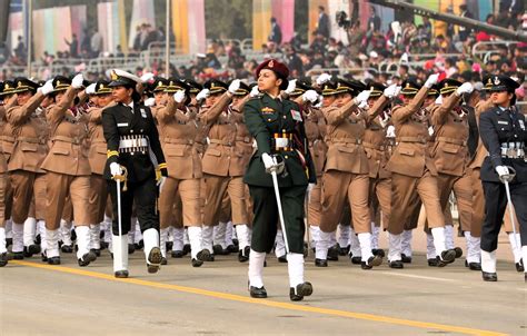 All Women Armed Forces Medical Services Contingent Made History