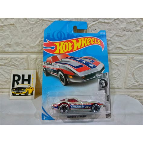 Jual Hot Wheels Corvette Stingray Treasure Hunt Shopee Indonesia