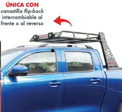 Cargo Nhrc Roll Bar Con Canastilla Np Frontier Hilux Revo