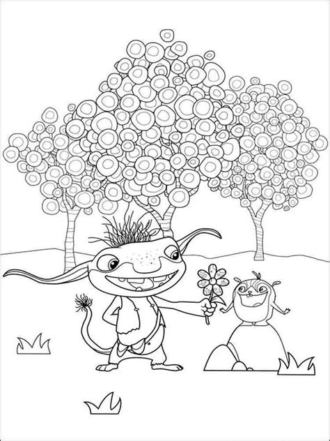 Wallykazam coloring pages