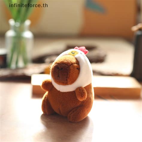 INTH Capivara Chaveiro De Pelúcia Simulação Capibara Anime Brinquedo