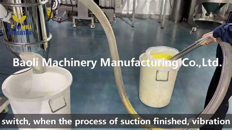 High Speed Powder And Granule Vacuum Feeding Machine Pneumatic Powder