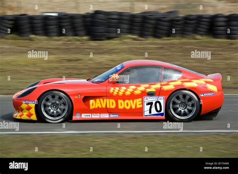 David Dove Drving Gt Spec At Ginetta G Cup Race Knockhill Fife