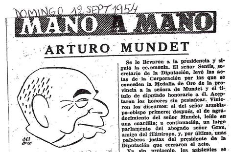 Blog Homenaje A Manuel Del Arco Arturo Mundet 12 Septiembre 1954