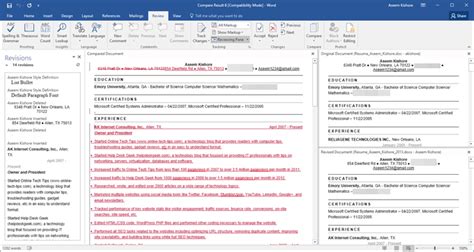 C Mo Usar Comparar Y Combinar Documentos En Word Recurso Wordpress