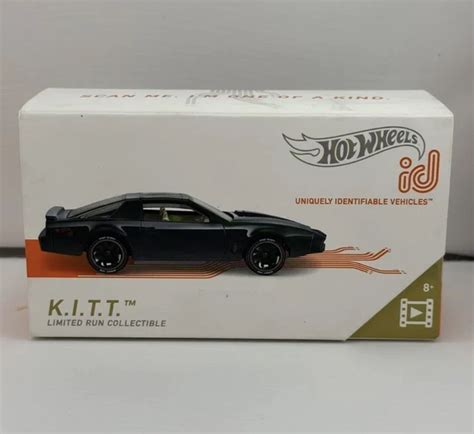 Hot Wheels Id Kitt K I T T Knight Rider Hw Temps D Cran Dur E Limit E