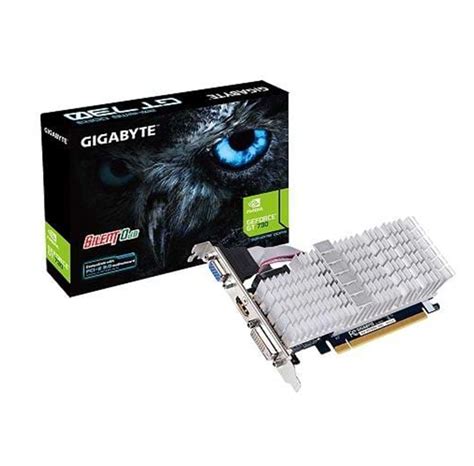 GIGABYTE GeForce GT 730 Silent Low Profile - 2GB GDDR3 - Grafikkarte