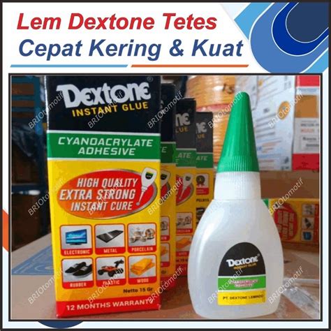 Jual LEM DEXTONE LEM KOREA CYANOACRYLATE INSTANT GLUE Shopee Indonesia